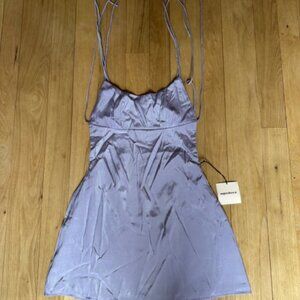 NWT Superdown Lavender Babydoll Mini Dress Size Small